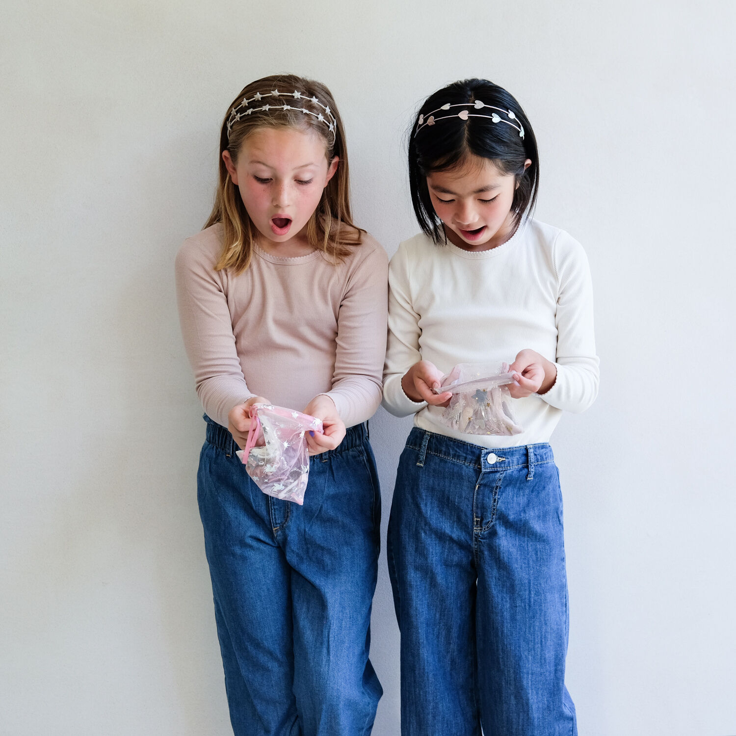 Mehrfarbige/Bunte Mimi & Lula Haarschmuck HEART DOUBLE ALICE - large