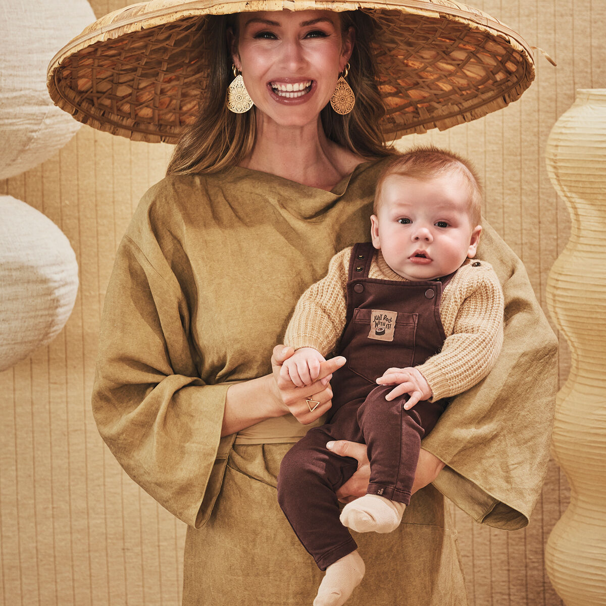 Rote Z8 Latzhosen ETIENNE - large