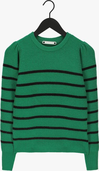 Grüne CO'COUTURE Pullover ROW STRIPE PUFF KNIT - large