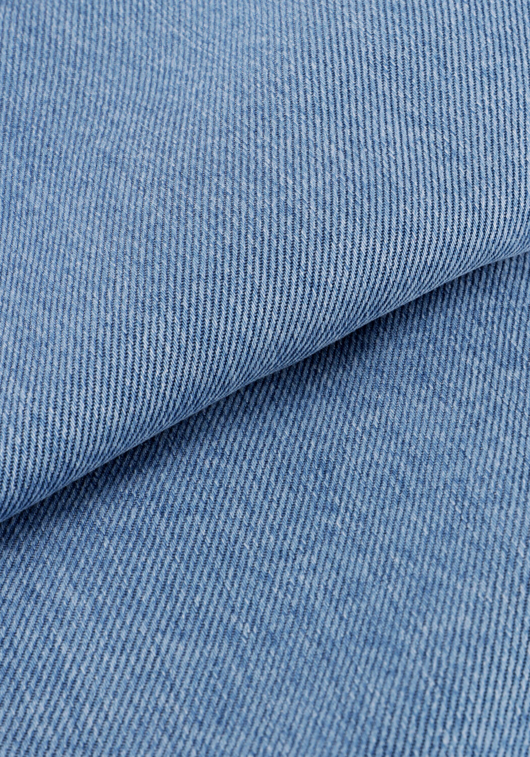 Blaue OBJECT Minikleid OBJFRAME 2/4 RE DENIM DRESS - large