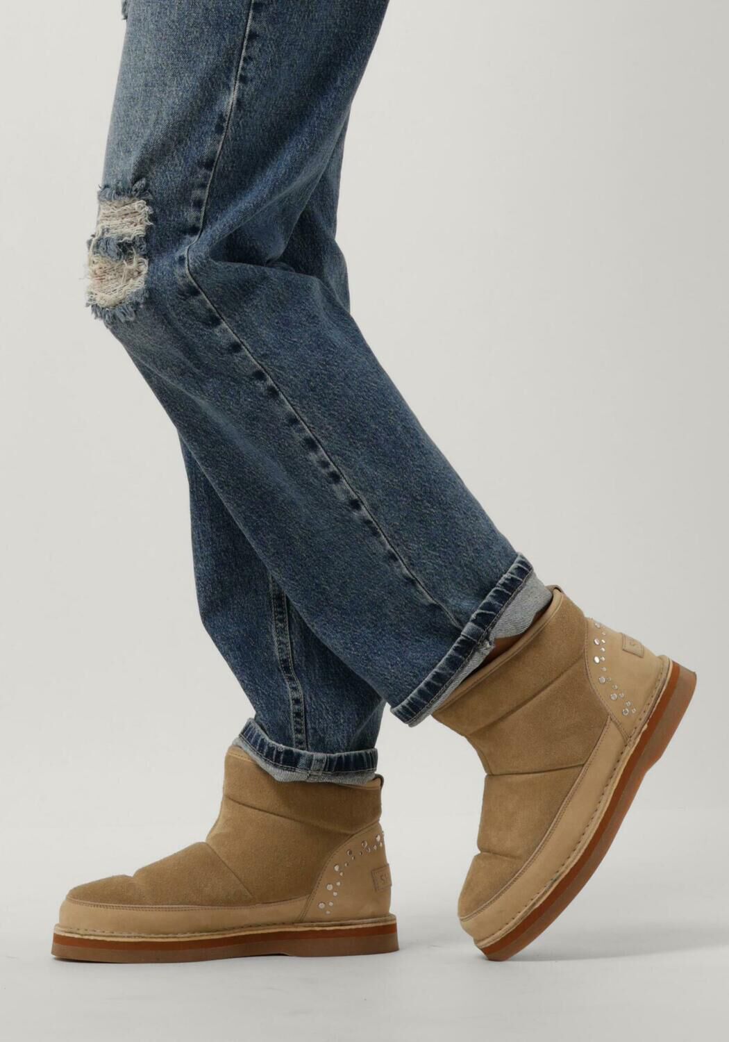 Beige SHABBIES BY WENDY Ankle Boots WENDY MOON - large