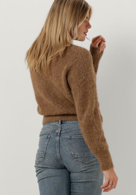 Camelfarbene BY-BAR Pullover SONNY NATURAL PULLOVER - large