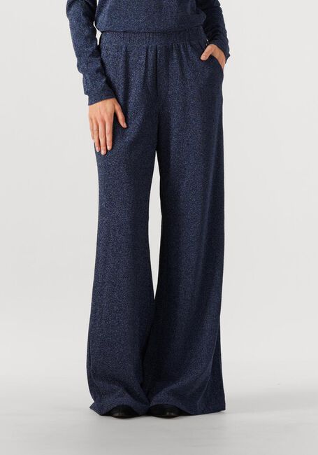 Dunkelblau POM AMSTERDAM Weite Hose PANTS - GLITTER DAWN BLUE - large