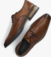 Cognacfarbene MAZZELTOV Business Schuhe ENZO - medium