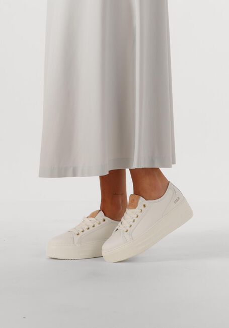 Weiße FRED DE LA BRETONIERE Sneaker Low VAJEN BINA - large