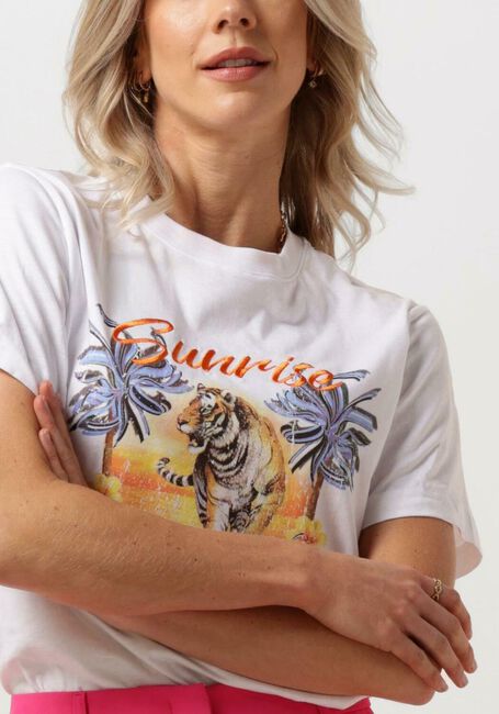 Weiße SILVIAN HEACH T-shirt GPP24401TS - large