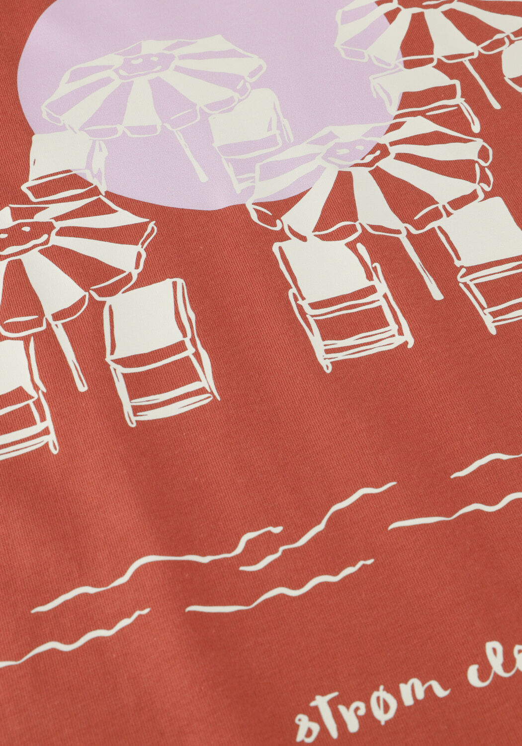 Rote STR&Oslash;M Clothing Polos & T-Shirts T-SHIRT - large