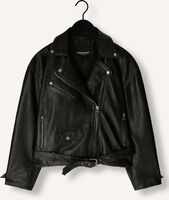 Schwarze GOOSECRAFT Lederjack GC GALLOWAY BIKER Schwarze GOOSECRAFT Lederjack GC GALLOWAY BIKER - medium