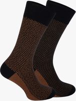 Schwarze MARCMARCS Socken HERBERT COTTON 2-PACK - medium