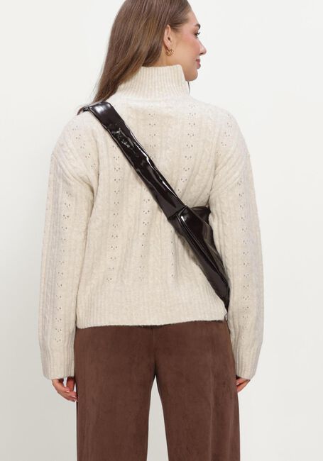 Creme NEO NOIR Pullover ANDA CABLE KNIT BLOUSE - large