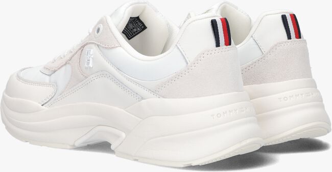 Weiße TOMMY HILFIGER Sneaker low ELEVATED CHUNKY RUNNER - large
