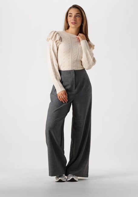 Nicht-gerade weiss OBJECT Pullover OBJJULIA KNIT L/S RE PULLOVER - large