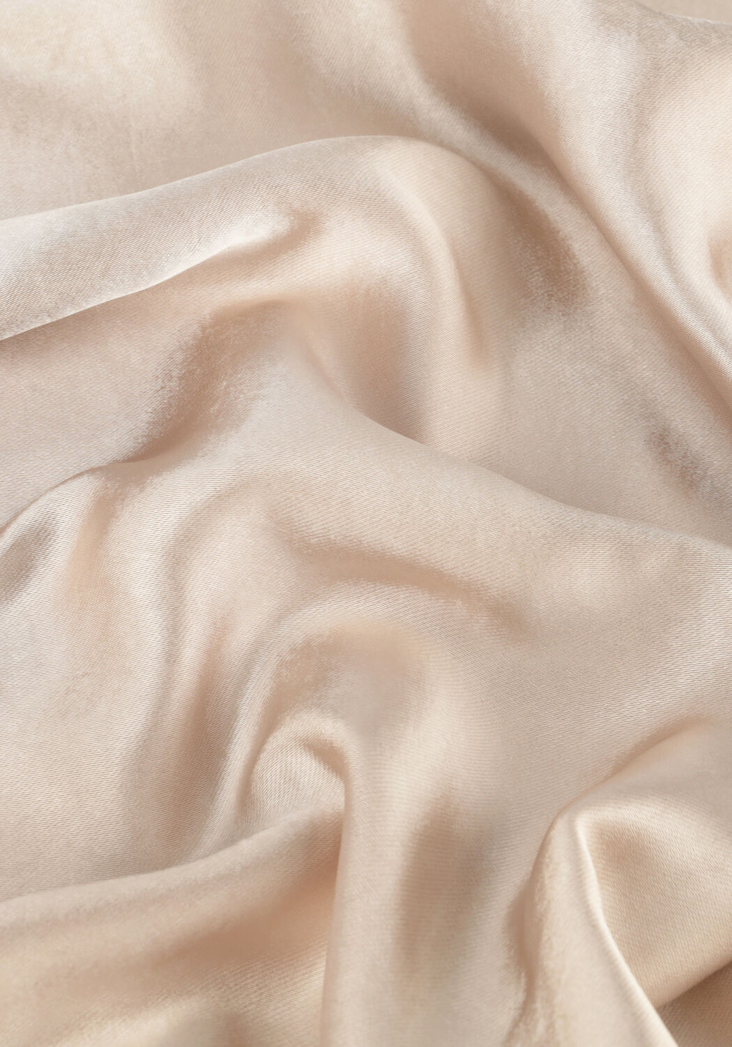 Ecru NOTRE-V Maxirock SATIN LONG SKIRT - large