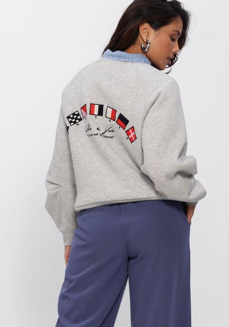 Graue ANOTHER LABEL Sweatshirt ALNIYA SAILOR SWEAT L/S - large