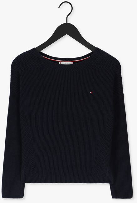 Dunkelblau TOMMY HILFIGER Pullover HAYANA DETAIL BOAT-NK SWEATERO - large