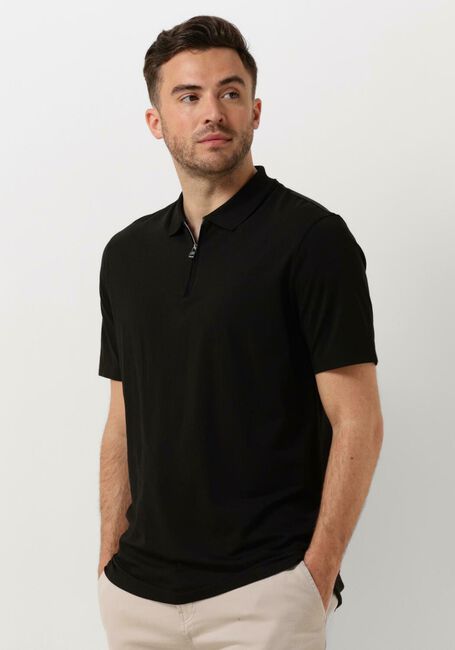 Schwarze HUGO Polo-Shirt DEKOK233 - large