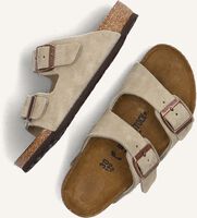 Taupe BIRKENSTOCK Pantolette ARIZONA Taupe BIRKENSTOCK Pantolette ARIZONA - medium