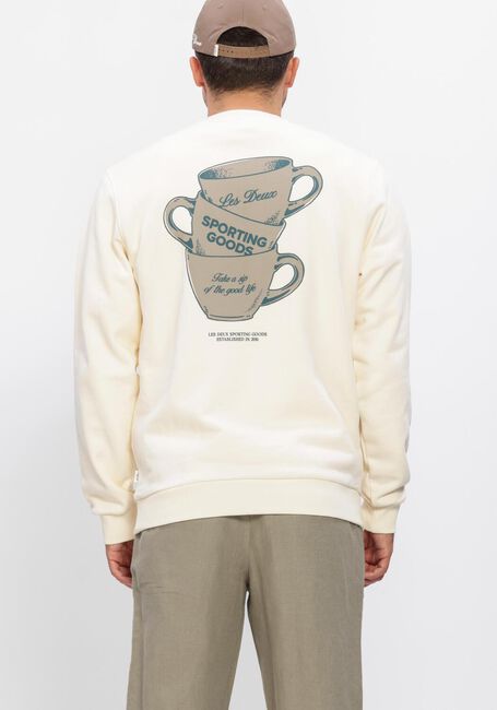 Nicht-gerade weiss LES DEUX Sweatshirt BEN ARTIST SWEATSHIRT - large