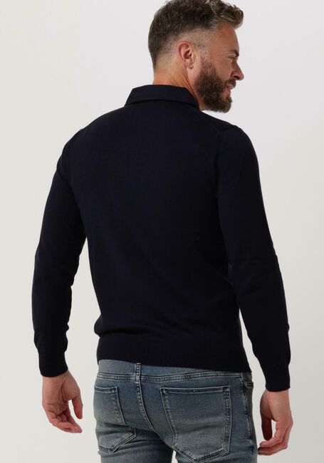 Dunkelblau PROFUOMO Polo-Shirt POLO LONGSLEEVE - large