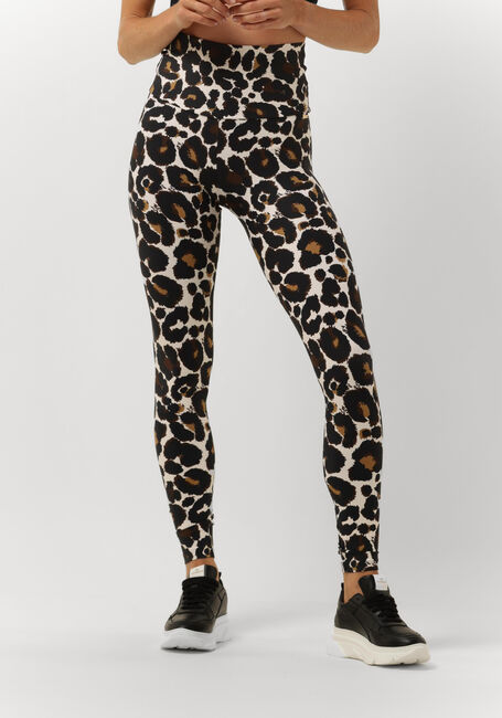 Schwarze DEBLON SPORTS Legging CLASSIC LEGGINGS HIGH WAISTBAND - large