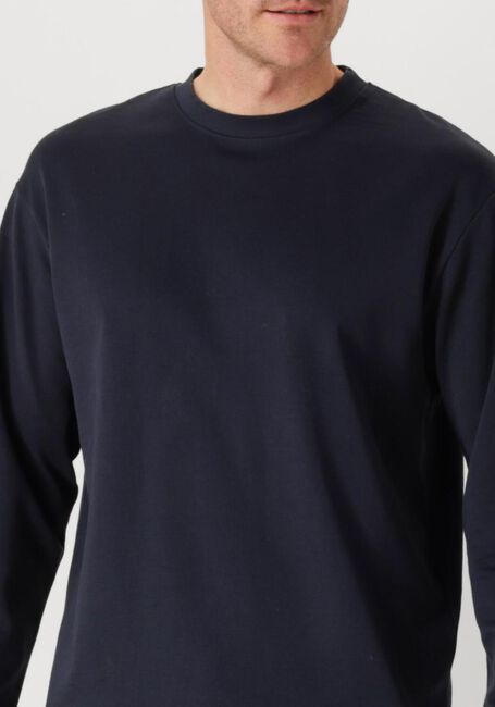 Blaue SELECTED HOMME T-shirt SLHLOOSEOSCAR LS O-NECK TEE NOOS - large