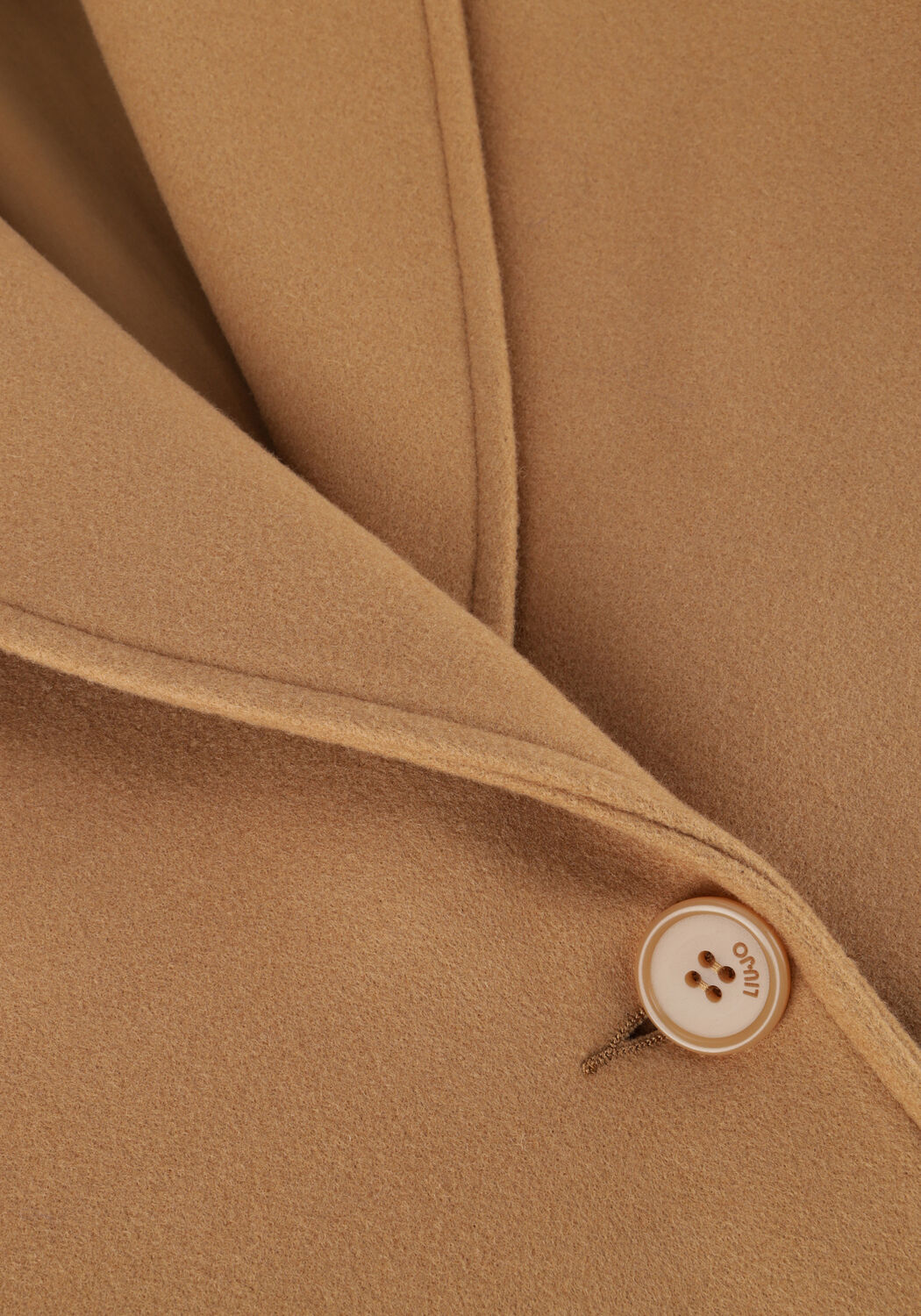 Camelfarbene LIU JO M&auml;ntel CAPPOTTO BASIC - large