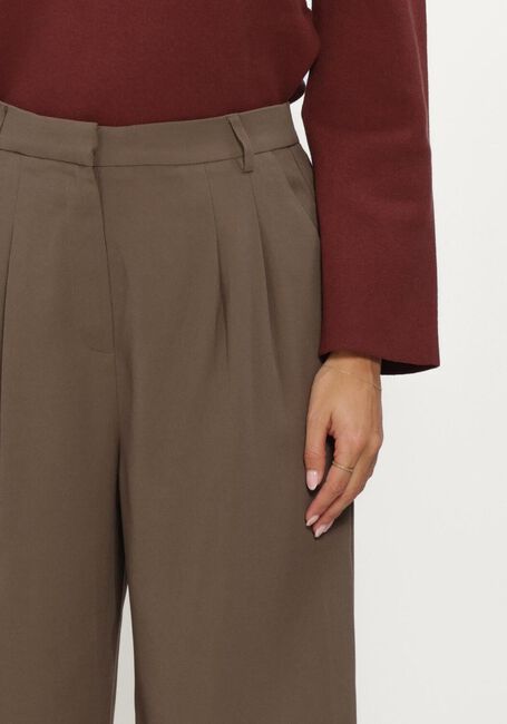 Khaki NEO NOIR Weite Hose ZOBA CREPE PANTS - large