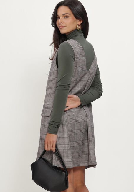 Braune Y.A.S. Minikleid YASDAKOTA SL WIDE SPENCER DRESS - large