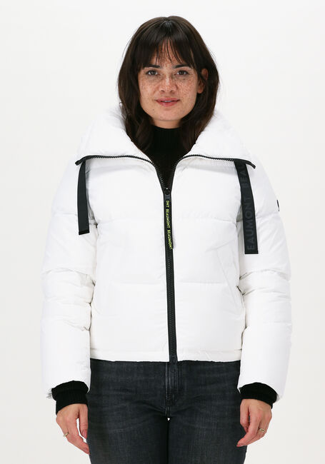 Weiße BEAUMONT Wattierte Jack PUFFER RECYCLED SHORT JACKET - large