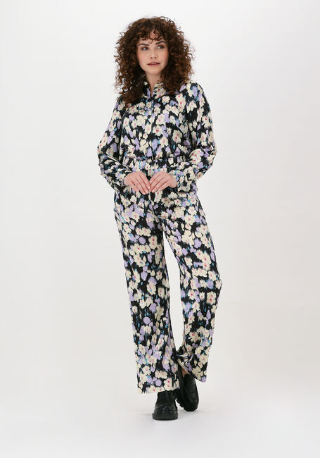 Mehrfarbige/Bunte NEO NOIR Weite Hose ASTRA GRAPHIC BOTANIC PANTS - large