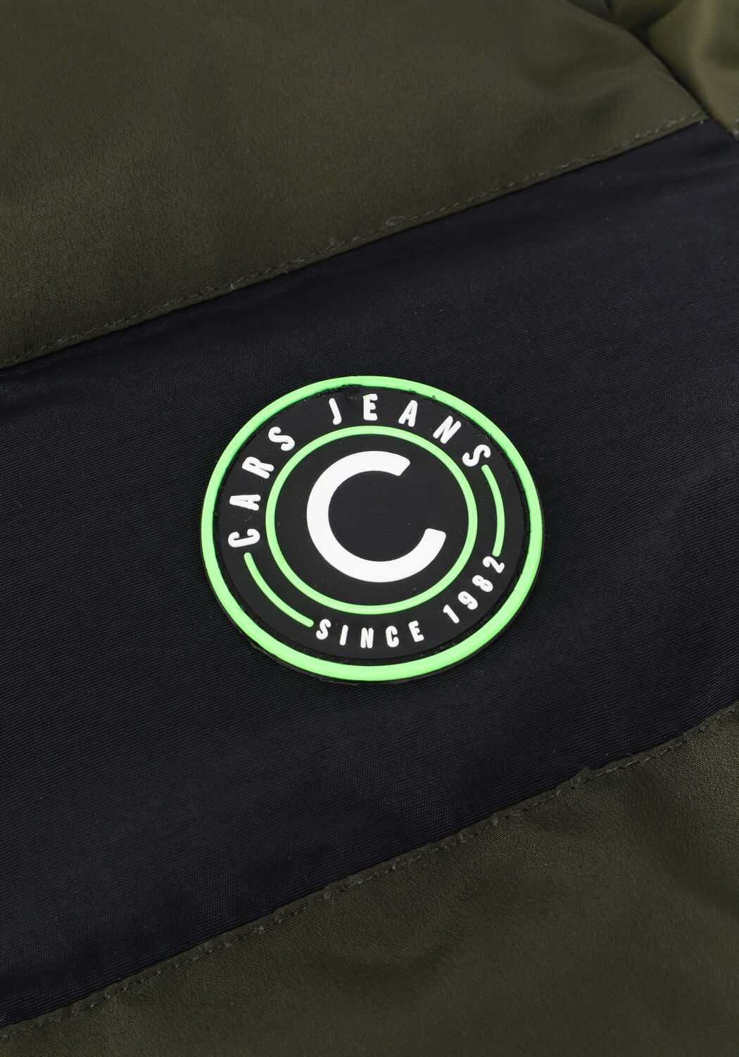 Gr&uuml;ne CARS JEANS Wattierte Jack KIDS STRANES POLY - large