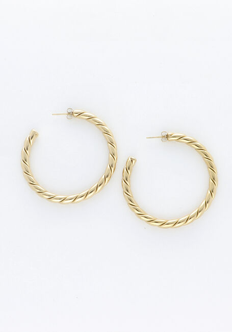 Goldfarbig NOTRE-V Ohrringe X FLORINE - BAILAR HOOPS - large