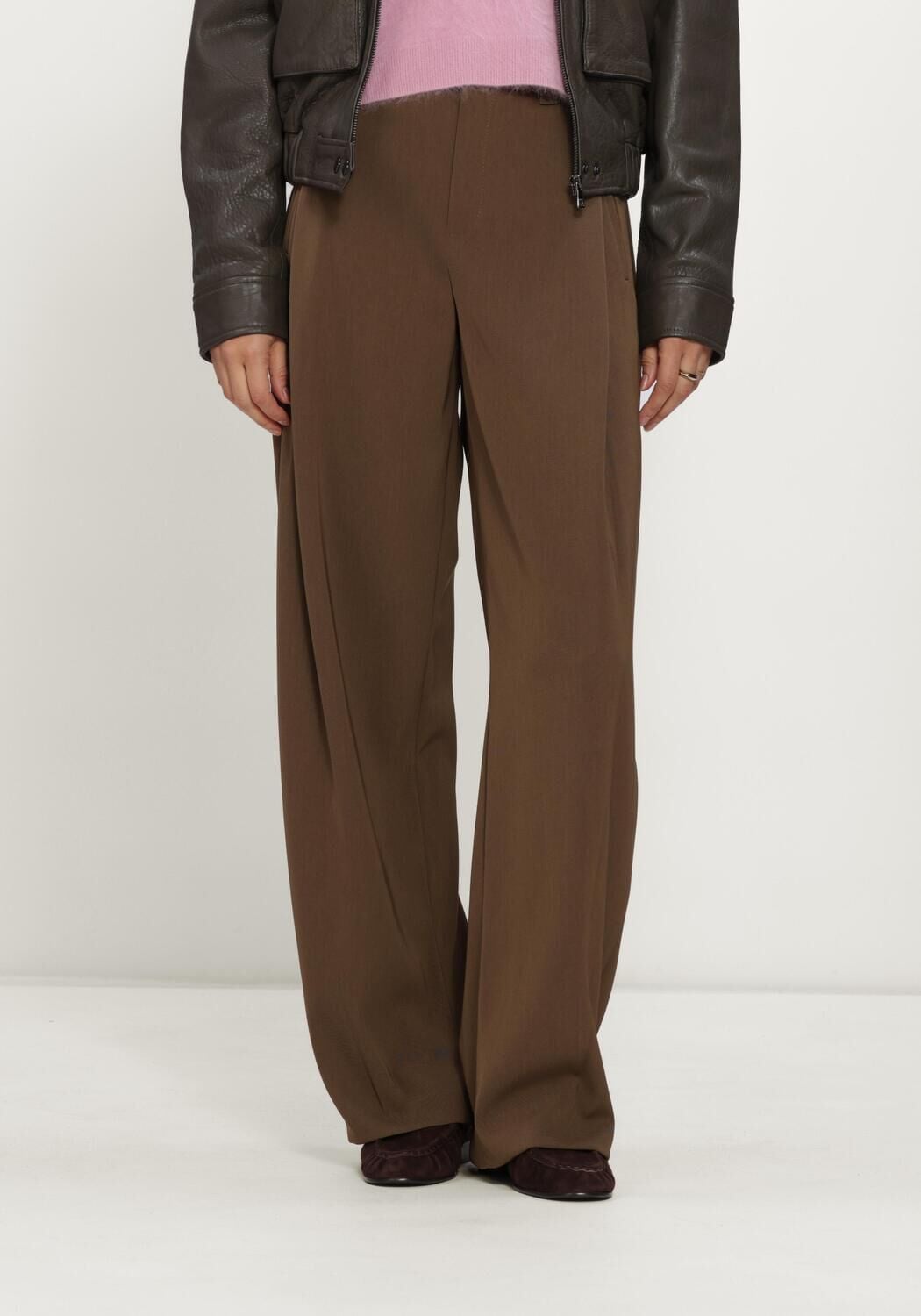 Braune DRYKORN Weite Hose UNPACK - large