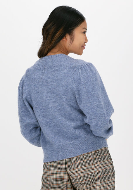 Blaue SUNCOO Strickjacke GILET GERMAN - large
