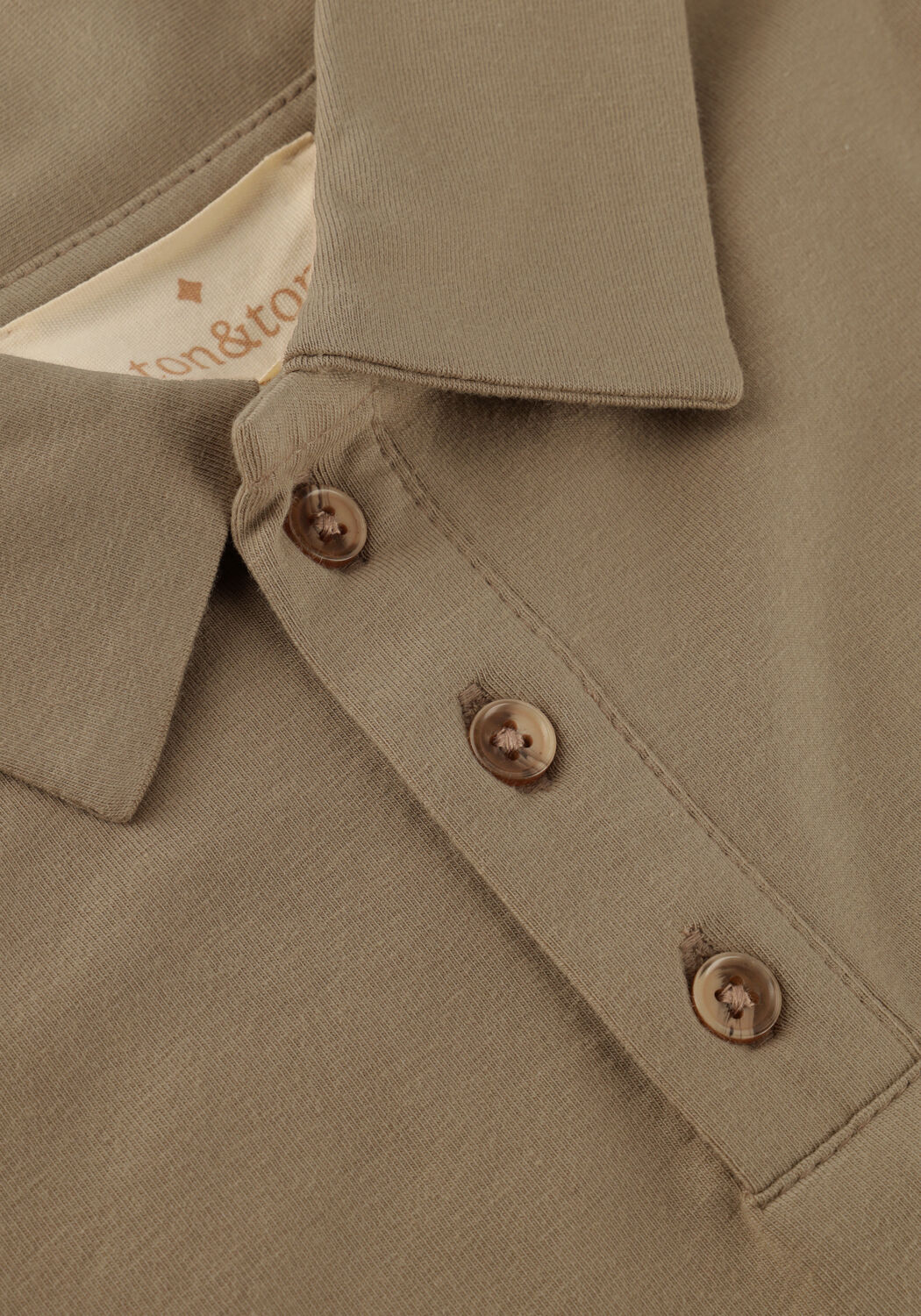 Taupe TON & TON Polo-Shirt TENDER - large