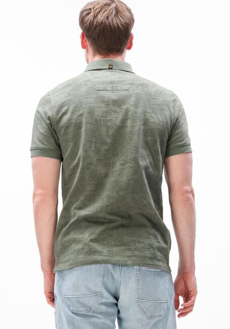 Gr&uuml;ne PME LEGEND Polo-Shirt JACQUARD JERSEY - large