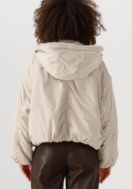 Weiße BEAUMONT Fake-Fur-Jack MAX JACKET - large