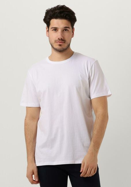 Weiße SELECTED HOMME T-shirt SLHASPEN SS O-NECK TEE - large