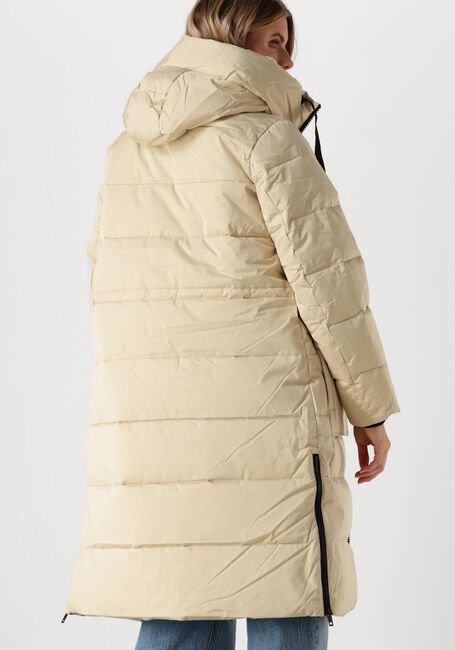 Beige MSCH COPENHAGEN Wattierte Jack MSCHPAVINARIA ZIP JACKET - large