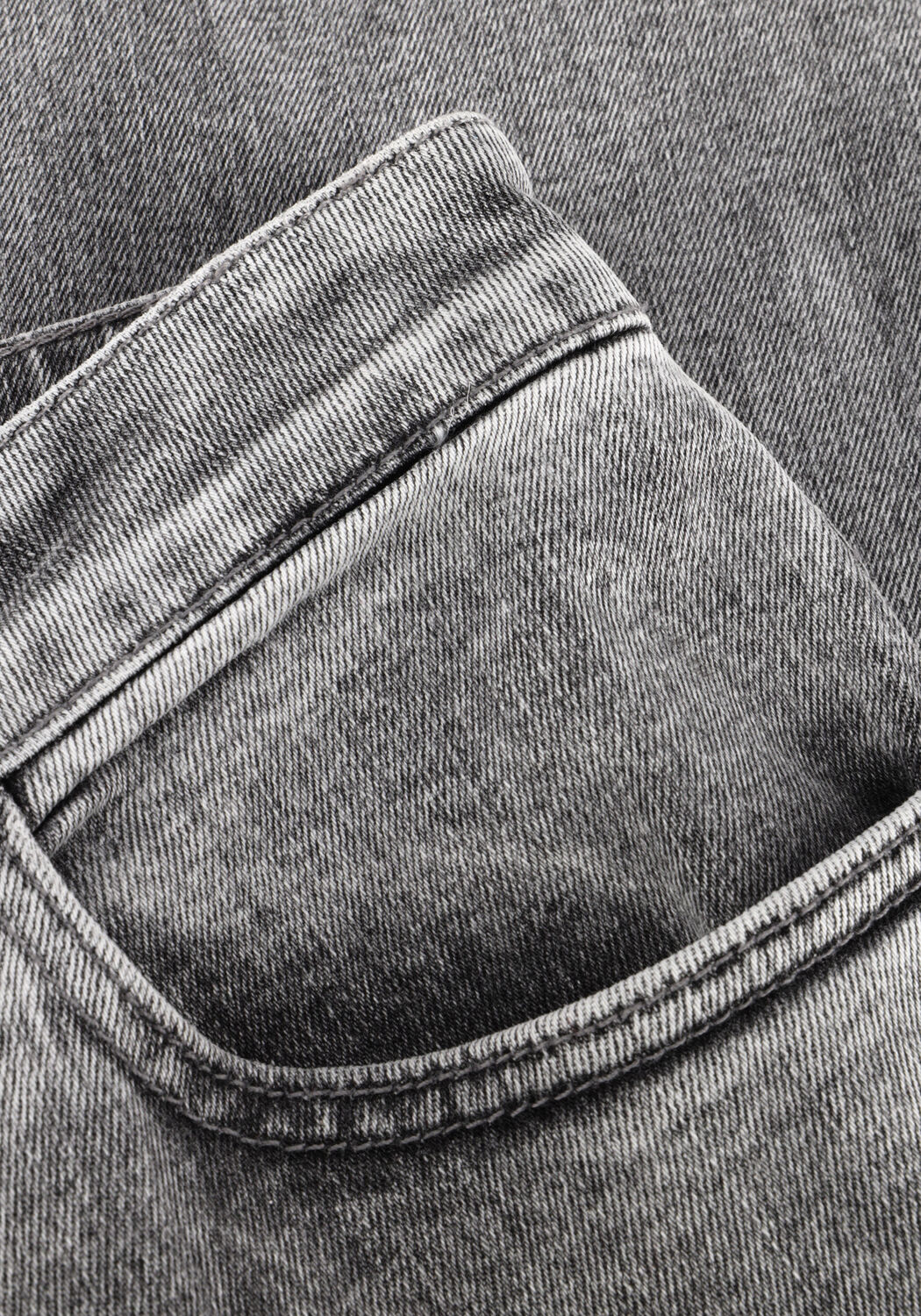 Graue BY-BAR Straight leg jeans BEGUM GREY PANTS - large