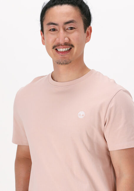 Orangene TIMBERLAND T-shirt SS DUN-RIVER CREW T - large