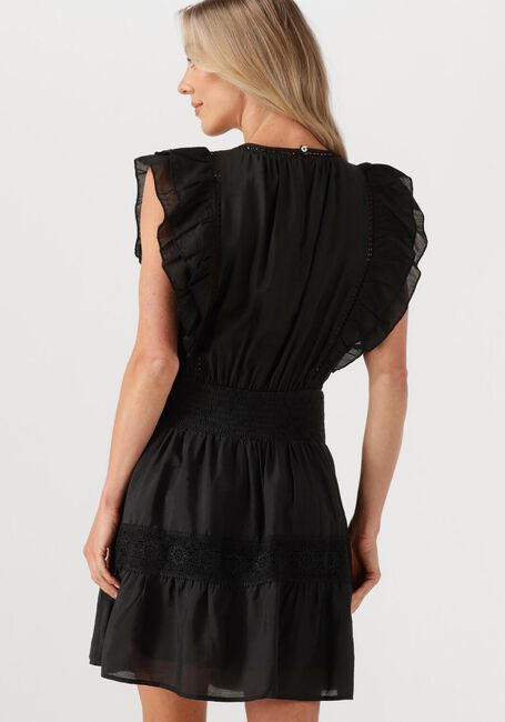 Schwarze CO'COUTURE Minikleid CALLUMCC FRILL PINTUCK DRESS - large