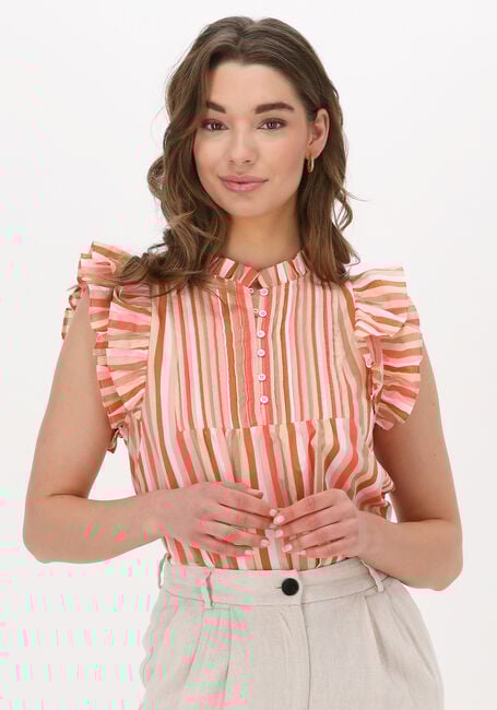 Orangene CO'COUTURE Top SISSA MULTI STRIPE TOP - large