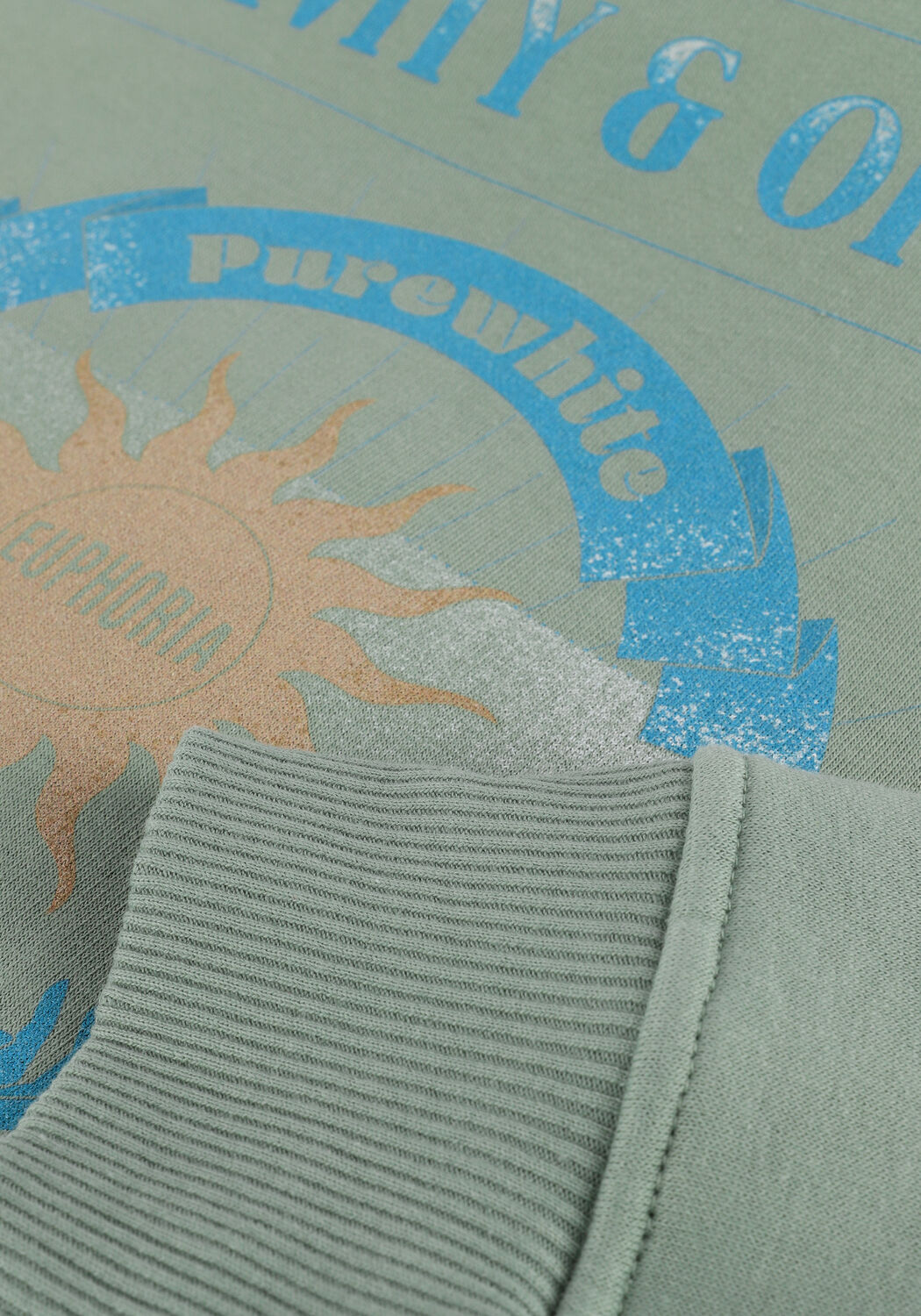 Gr&uuml;ne PUREWHITE Sweatshirt 22010309 - large