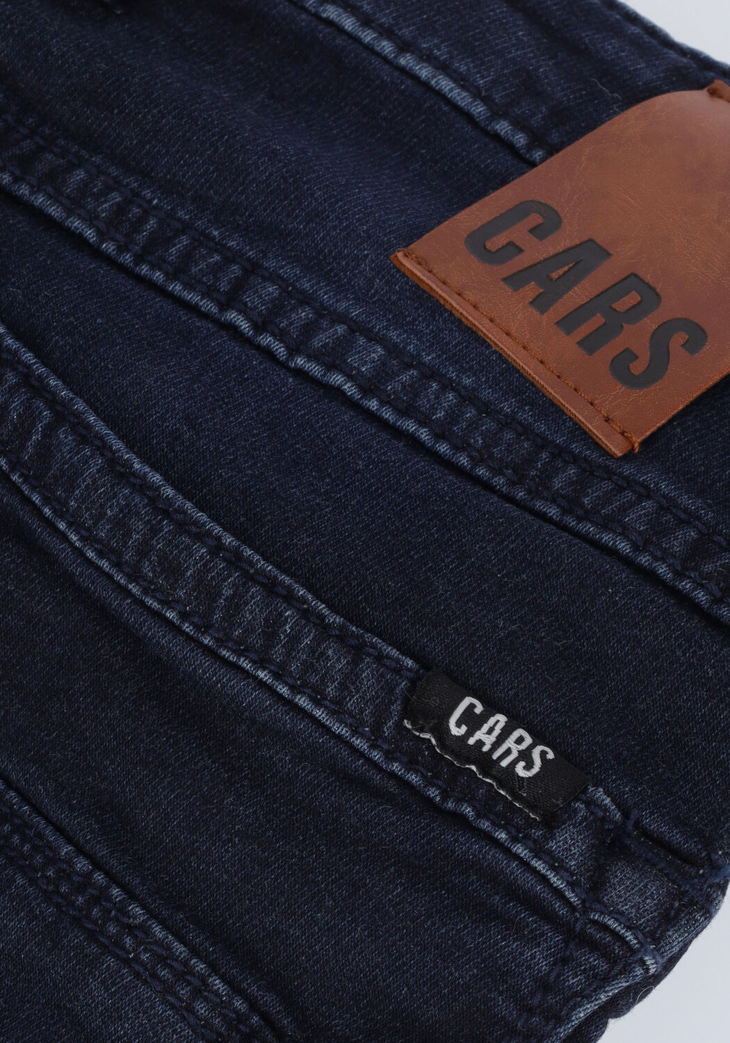 Dunkelblau CARS JEANS Slim fit jeans KIDS BURGO JOG - large