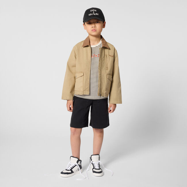 Schwarze ZADIG & VOLTAIRE Kappe X60618 - large