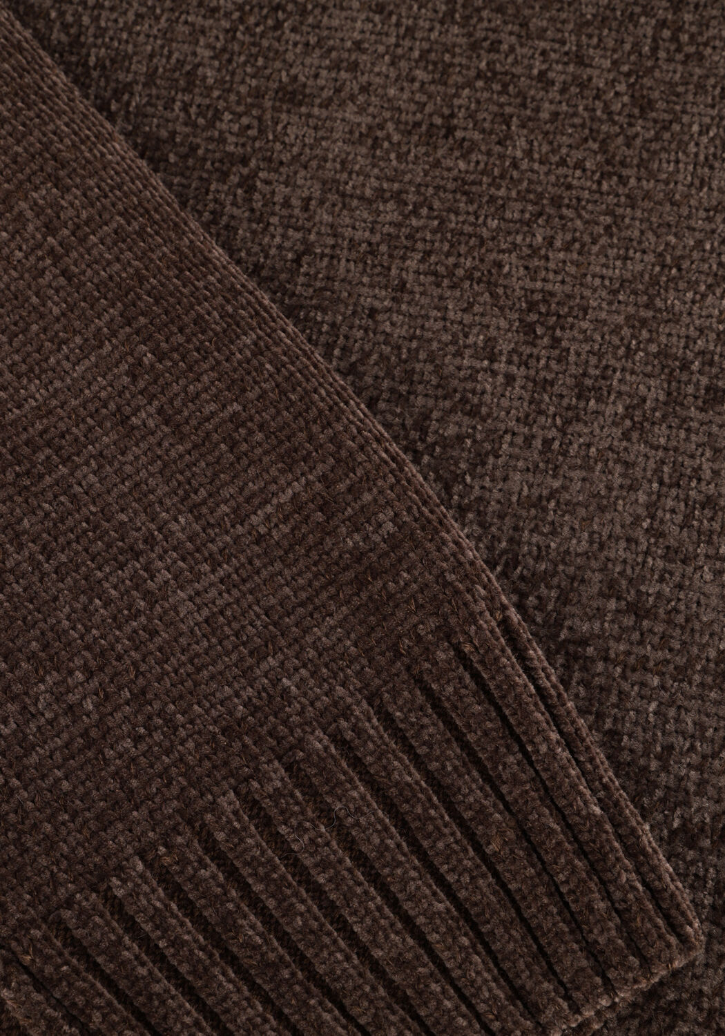 Braune ANERKJENDT Pullover AKSUNE CHENILLE KNIT - large