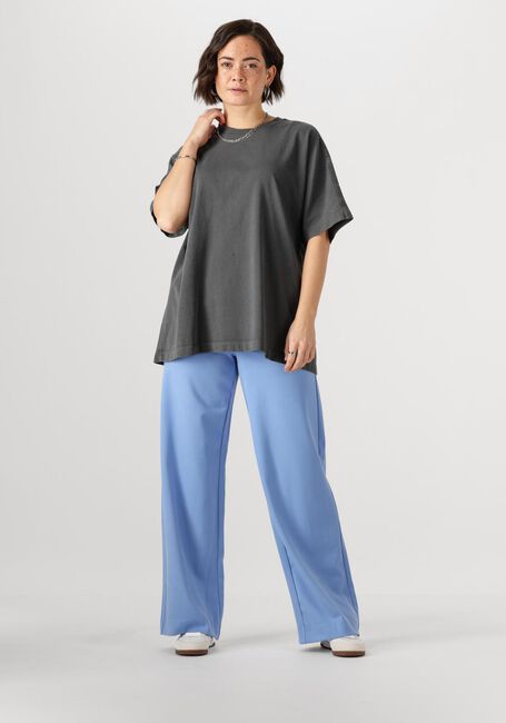 Blaue OBJECT Hose OBJLISA WIDE PANT - large