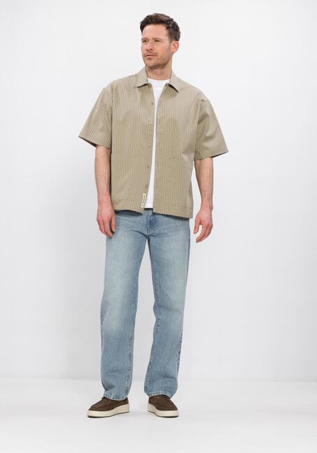 Khaki WOODBIRD Casual-Oberhemd WBWANG SHIKO SHIRT - large