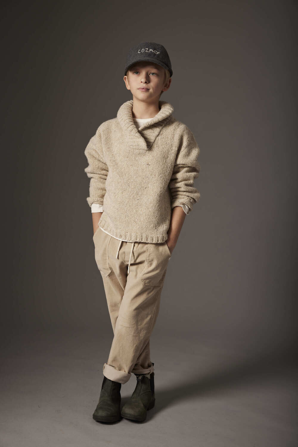 Beige MY LITTLE COZMO Pullover PALERMOK228W5 - large